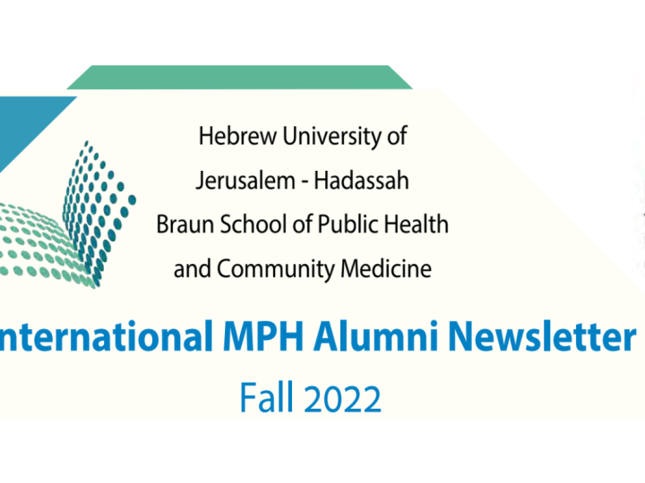 The Fall 2022 Flagship Programme, International Master of Public Health Alumni Newsletter