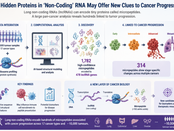 Hidden Proteins in ‘Non-Coding’ RNA May Offer New Clues to Cancer Progression